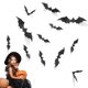 thumbnail image 1 of Juguetes Para Madre Y Bebé, Paquete De 12, Decoración De Halloween, Juego De Calcomanías De Murciélagos Negros Aterradores, Calcomanías Para Pared, Decoraciones Para Habitación, Juguetes Para Madre Y Muyoka Hogar, 1 of 7