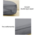 thumbnail image 4 of AuroraX Waterproof Travel Storage Bag Portable Clothing Storage Bag Compression Foldable Lightweight Durable Luggage Packing Bag for Travel Gray, 4 of 6
