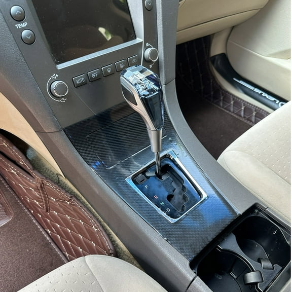 Carbon Fiber For Lexus ES 2006-2012 Car Film Interior Sticker Center Console Gear Dashboard Air Door Handle Lift Panel
