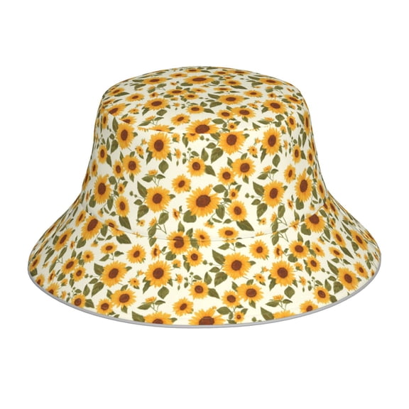 Balery Classical Cute Sunflower Sun Hats for Men Women Bucket Hat UPF 50  Buckey Hat Boonie Hat Foldable UV Protection Hiking Beach Fishing Summer