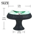 thumbnail image 4 of 4 Pcs Basketball Footall Sports Knobs for Kitchen Cabinet Cupboard Dresser Bookcase Drawer Pulls Handles Round Home Decor, 4 of 7
