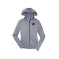 thumbnail image 1 of Gravity Outdoor Co. Womens Fleece Hooded Jacket - Black Logo - Heather - XL, 1 of 1