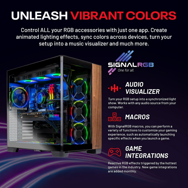 Skytech Gaming Prism 4 Desktop PC, Ryzen 7 9800X3D, NVIDIA RTX