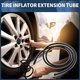 thumbnail image 3 of 1 Juego de Tubo de Extensión para Inflador de Neumáticos de 57.09" con Chuck de Aire No Inflable 0.305inx32TPI para Coche Motocicleta, 3 of 6
