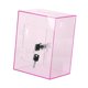 thumbnail image 4 of Caja de ahorro de dinero de acrílico, caja de dinero con cerradura, escritorio, manualidades, multiusos, transparente, ahorro rosa, 4 of 9