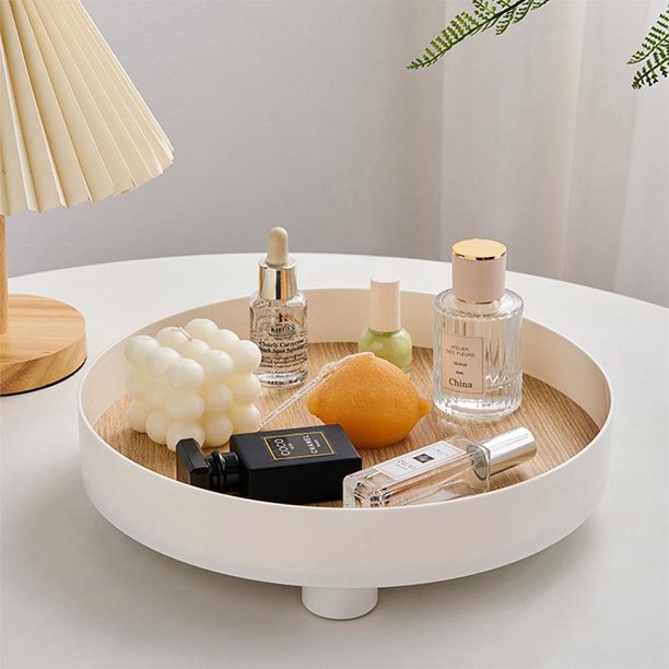 Bandeja de entrada de estilo fresco, mesa de centro para sala de estar, bandeja de almacenamiento de aromaterapia, accesorios, cosméticos, perfumes, bandeja de almacenamiento de escritorio