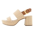 thumbnail image 2 of Sandalias Tacon Aerosoles Mujer Dama Camila Casual Playa beige 24 MX, 2 of 6
