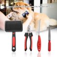 thumbnail image 1 of Pet Nail Trimmer, Nail Trimmer Nail File Easy To Use Beauty Set Pet Nail Trimmer With Nail File, For Cats Dogs, 1 of 8
