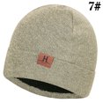 thumbnail image 2 of Beanie Hat Warm Unisex Solid Color Knit Cuffed Beanie Hat Watch Cap for Winter, 2 of 10