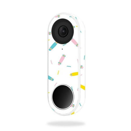 MightySkins NEHEL-Ice Cream Boards Skin for Nest Hello Video Doorbell - Ice Cream Boards