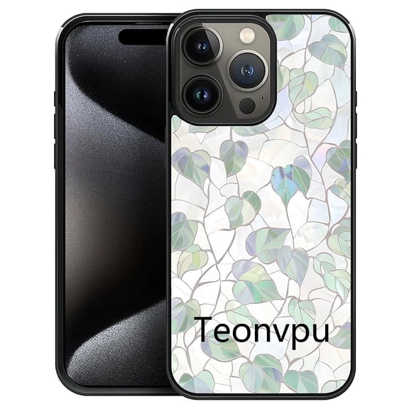 Teonvpu Compatible with iPhone 16 Pro Case, Blue Ocean Huge Whale Tail Pattern Design Anti-Scratch Non-slip Screen Lens Protection Case for Girl Boy