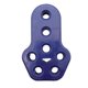 thumbnail image 1 of 1 buje de suspensión de tubo, pieza de modificación de 7 orificios, amortiguador de goma de 11mm de diámetro interior azul Zulema Buje colgante de escape, 1 of 7