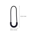 thumbnail image 2 of FOLOYORI 30Ud Zipper Pull Cord Negro Duradero Con Agarre Texturizado Para Chaquetas Y Mochilas Deportivas, 2 of 8