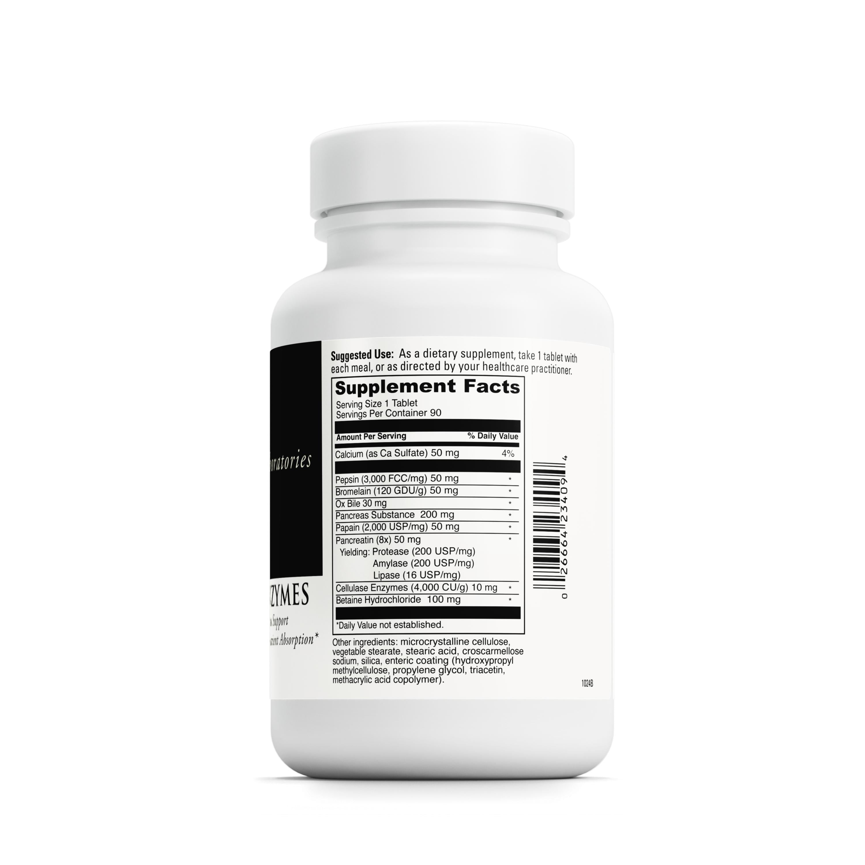 DaVinci Labs Digestive Enzymes - Support Digestive Health & Nutrient Absorption - 90 Tablets