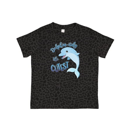 

Inktastic Dolphin-itely the Cutest Gift Toddler Boy or Toddler Girl T-Shirt