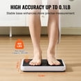 thumbnail image 3 of KFFKFF Compact Health Scale, Digital Medical Scale for Weight Measurement - Includes Non-Slip Pad, Dual Units (kg/lb), Hold & Tare Feature, 400LBS Max Weight Scale for Home, Gym, Clinic Use, 3 of 9