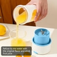 thumbnail image 6 of JOGZMZ Orange Lemon Juicer Small Juicing Cup Home Mini Cup Portable Juicer Electric Portable USB Charging109 Blue 8.46×3.34×2.55in, 6 of 9