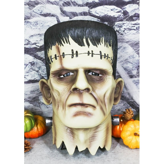 Ebros Dr Victor Frankenstein Monster Zombie Sculptural Hanging Wall Plaque 15"H