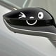 thumbnail image 3 of Pegatina Para Carrocer A, Pegatina Para Espejo Retrovisor Con Cara Sonriente, Calcoman a Personalizada Impermeable Para Coche, Dise O Divertido, Regalo Para Amantes De Los Coches, Decoraci N, 3 of 7
