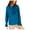Blue - medblue, variant on Trina Turk Womens Veracruz Tie Neck Pullover Blouse, Blue, Small