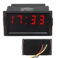 thumbnail image 1 of Reloj, DC4.5-30V, resistente al agua, a prueba de polvo, para automóvil, reloj electrónico impermeable, reloj con pantalla digital LED, rendimiento de alta gama, 1 of 9