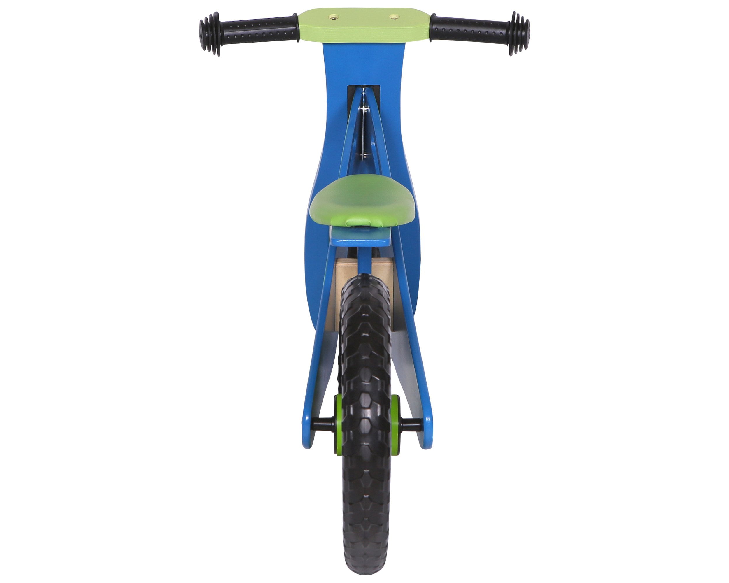 small wooden balance bike