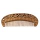 thumbnail image 1 of Peine de Madera de Finos, , Cepillo para Desenredar El Cabello, est?tico Sunnimix Peine de madera de sandalia natural, 1 of 6