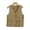 Khaki, variant on Lightweight Lined Sleeveless Vest for Everyday Casual Wear Thermal Inner Layer Warm Thin Strap Warmer for Autumn and Winter Women's Bomber Jacket Casual Coat
