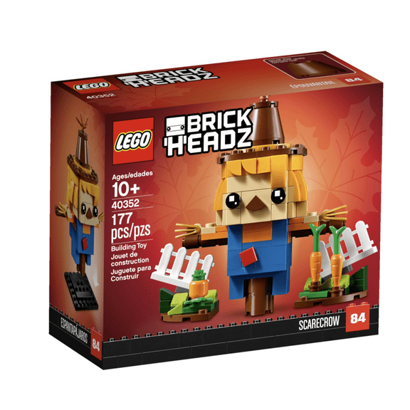 Brick Headz Thanksgiving Scarecrow Set LEGO 40352