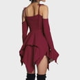 thumbnail image 5 of Vestido Cami Mini robe femmes Hotsweet une ligne robe licou fête Clubwear Ygjytge Vino rojo T XXL para Mujer, 5 of 5
