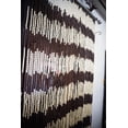 thumbnail image 2 of Handcrafted Wooden Beads Curtain: Bohemian Home Decor, 2 of 9