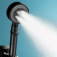 thumbnail image 1 of 1pc Adjustable Shower Head, Multi Functional High Pressure Shower Head With 5 Modes, 360° Adjustable Detachable Shower Head With Pause Switch, Bathroom Accessories, 1 of 4