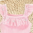thumbnail image 6 of Leey-World Baby Girl Outfits 3-6 Months Toddler Girl Tutu Dress Summer Bow-Tie Straps Casual Dresses Kids Princess Flowy Swing Clothes(Pink,5-6 Years), 6 of 6