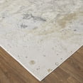 thumbnail image 4 of 2' x 3' Gray Abstract Area Rug, 4 of 4