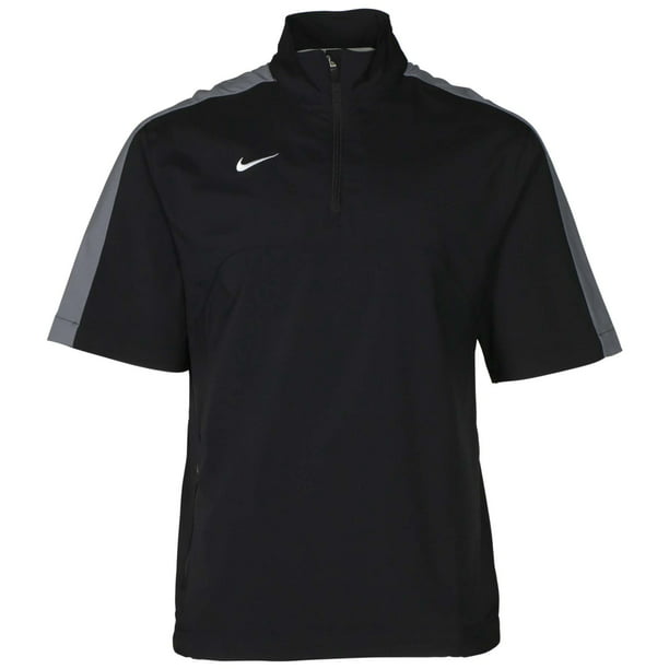 Nike - Men's Dri-Fit 1/4 Zip Short Sleeve Training Jacket - Walmart.com ...