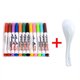 thumbnail image 2 of Montessori Doodle Water Floating Ink Pens Kid Drawing Markers con cuchara (12 piezas) Likrtyny Para estrenar, 2 of 9