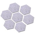 thumbnail image 2 of 12 Pcs Panneau de Message Hexagonal en Feutre Auto-Adhésif Mural, 2 of 9