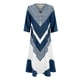 thumbnail image 4 of Vestidos Para Mujer Vestidos Casuales Estampado de Moda Causal Con Cuello en V Botón Manga Corta Vestido Con Bolsillos de Vacaciones Odeerbi  ODB157785, 4 of 5