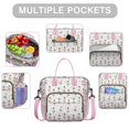 thumbnail image 2 of Ballet Princess Pattern Womens Lunch Box for Work,Insulated Large Lunch Bag for Tween and Teen,Loncheras Para Mujer,Leakproof Adult Lunch Bag for Work,Beach,Travel,Picnic,Camping, 2 of 7