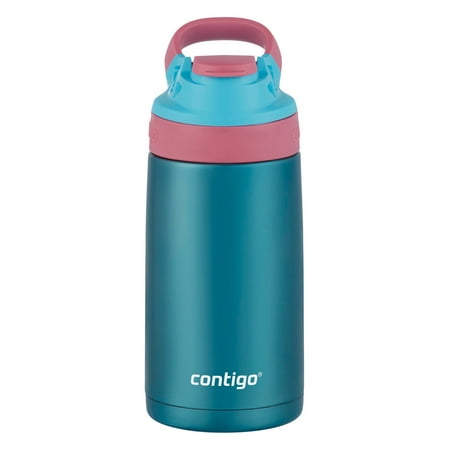 Contigo Kids Stainless Steel Gizmo Sip Water Bottle  13 fl. Oz. Blue Raspberry with Punch