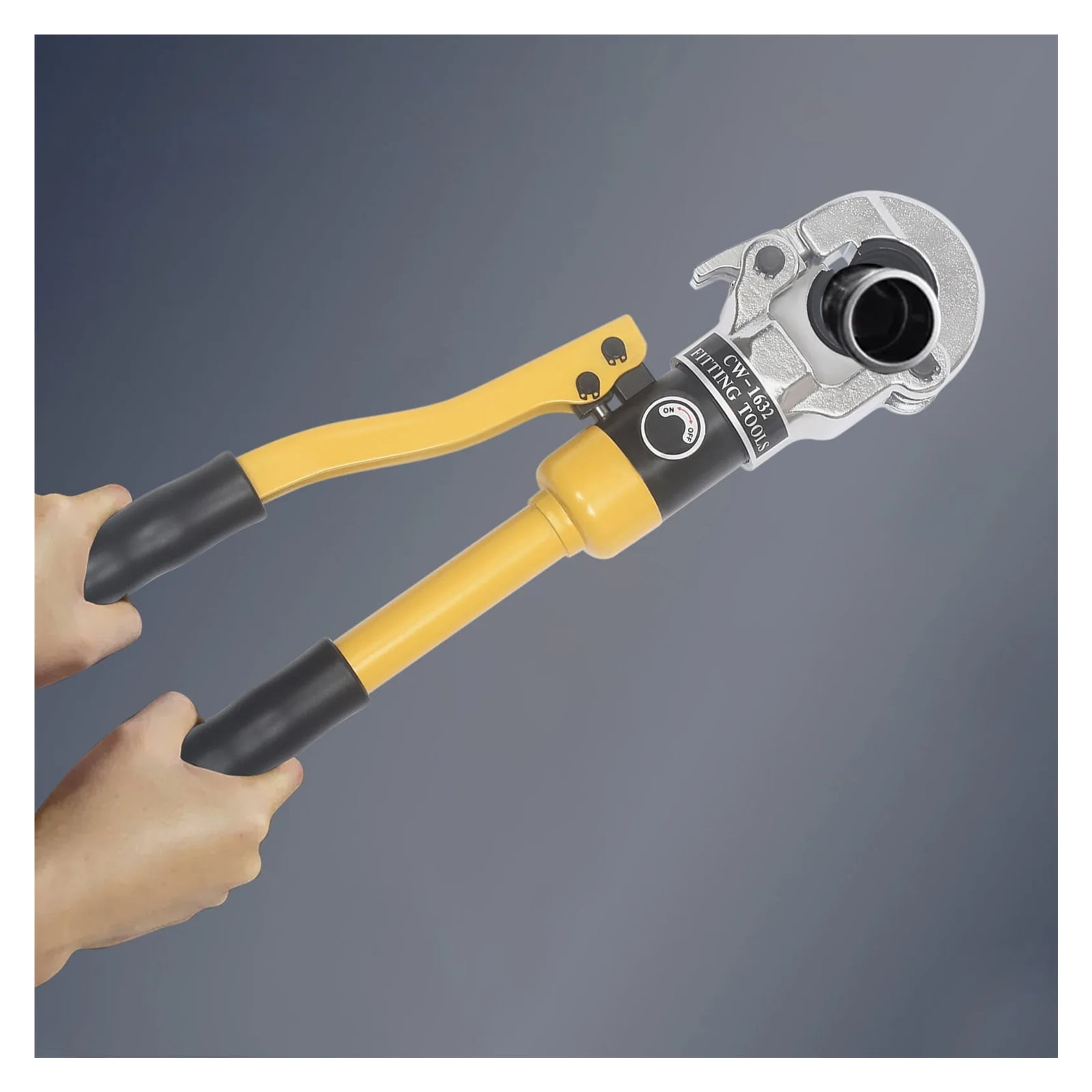 8 Tons Hydraulic Crimping Tool TH TYPE With 16/20/25/32 Mm For Crimping Aluminum-plastic Pipes, Pex Pipes, Steel Pipes ,Comfortable Operation