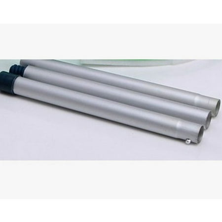 3PCS Aluminium Tube for Paint Roller Brush Wall Painting Accessories Color:3 aluminum (Best Roller To Use For Painting Walls)