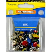 Angle View: Thumb Tacks - 160 Count Case Pack 48