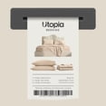 thumbnail image 4 of 4 Piece Queen Deep Pocket Bed Sheet Set, 16 Inches, Premium Microfiber Sheets - Beige, 4 of 7
