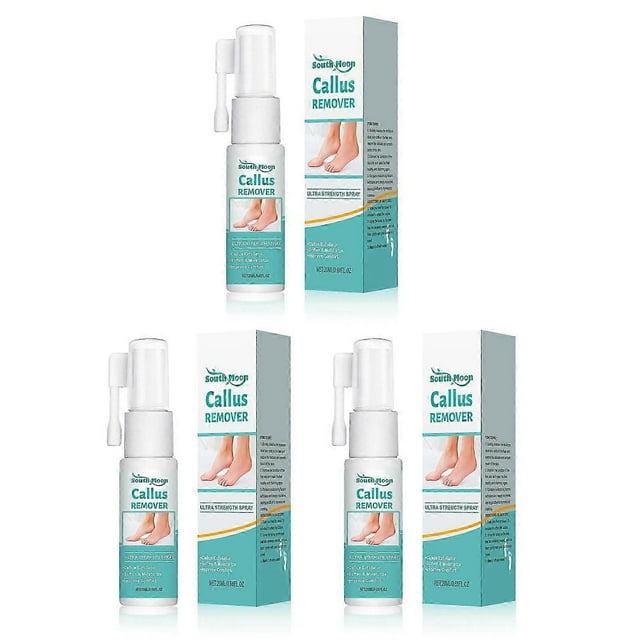 Professional Callus Remover Foot Spray - Natural Foot Care for Cracked Heels, Softens Dead Skin and Calluses, Safe for All Skin Types