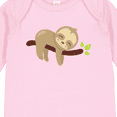 thumbnail image 4 of Inktastic Cute Sloth, Baby Sloth, Lazy Sloth, Sleeping Sloth Boys or Girls Long Sleeve Baby Bodysuit, 4 of 5