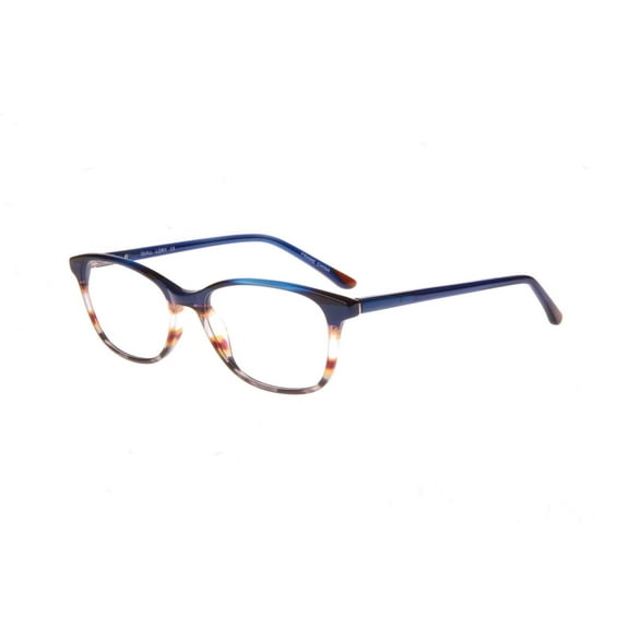NEW Thin & Light QUILL Blue LORY Eyeglasses 52/17/140 with Case