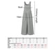thumbnail image 2 of Mono de mujer con bolsillos, sin mangas, piernas anchas, monos de talla grande Romacci Monos, 2 of 7
