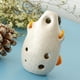 thumbnail image 2 of Flauta Ocarina Alto C de Cerámica Ocarina de 12 Agujeros con Cancionero (Cordón para Cordón kusrkot Cerámica Ocarina 6 hoyos, 2 of 8