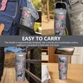 thumbnail image 7 of 30 Oz Tumbler Grey Dog Tumbler with Lid and Straw, Birthday Gift Cup for Friend Women Men Coffee Travel Mug Thanksgiving Day Halloween Christmas Gift Water Bottle, 7 of 7